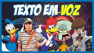Como TRANSFORMAR TEXTO em VOZ de PERSONAGENS com IA GRÁTIS