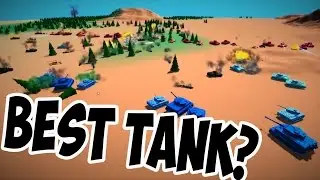 TOTAL TANK SIM SANDBOX! Best strategy? Lets Play Total Tank Simulator SandboxGameplay (Pre-Alpha)