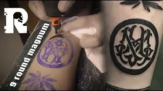 tattoo real-time video " I try to use only 9 Round Magnum"@OmarBaliw