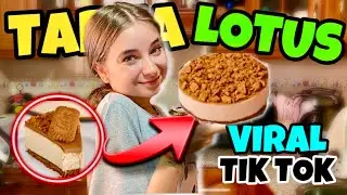 LA TARTA MAS VIRAL DE TIK TOK / TARTA LOTUS / LA TARTA MÁS RICA QUE HE PROBADO