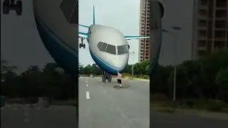plane crash _3D special effects technology 😛