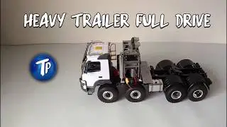 Heavy Trailer Remote Control Full drive RC Truck
