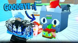 Trading My Huge Festive Cat In Pet Simulator X!