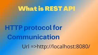 What is Restful Web Service || Rest API with HTTP protocol. 