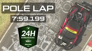 2020 iRacing Nürburgring 24h | Pole Positon Lap: 
