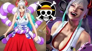 Juri as Yamato from One Piece in Street Fighter 6 (PC MOD SKINS)