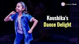 Electrifying Dance Performance by Koushika at Learner Circle's Dubai Utsav '24! 🌟💃