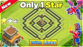 New Best!! Th8 Hybrid/Trophy Base 2024 | Town Hall 8 (Th8) Trophy Base Design - Clash Of Clans - COC