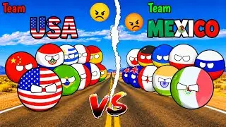 Countries Support Mexico 🇲🇽  vs Countries Support 🇺🇸 USA 
