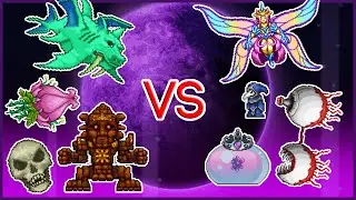 Terraria Bosses Battling Each Other! - Boss vs Boss Tournament PART 2