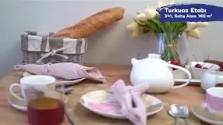 Sur Yapı Antalya Turkuaz Etabı 165 m2 3+1 Örnek Dairesi