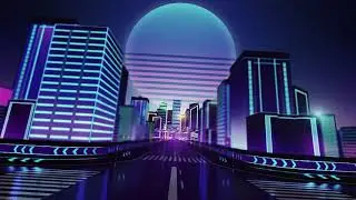 City animations ,logo neon retro and energy sile 3d animations /After effects
