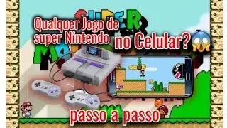 Aprenda a jogar super Nintendo no seu celular