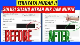 Solusi NIK Dan NUPTK Tidak Valid Di SIMPKB | Terbaru - Mudah