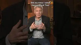 I asked Harrison Ford This! #movies