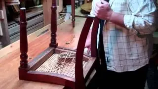 Finding signs of hand work in antique furniture