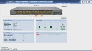 Juniper J Web Vesion EX3300 Version 12 3
