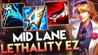 STOMPING MID LANE WITH LETHALITY EZREAL