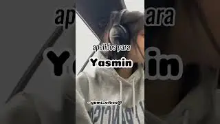 apelidos para Yasmin