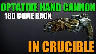 Optative Hand Cannon in Crucible Destiny 2 Season Of The Wish