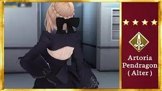 [FGO Arcade] Artoria Pendragon Alter Summon + My Room + Gameplay (ENG/VIE) アルトリア・ペンドラゴン〔オルタ〕