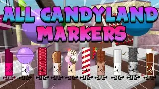 HOW TO GET ALL CANDYLAND AREA MARKERS IN FIND THE MARKERS! (Roblox)