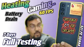 Samsung S21 FE Snapdragon 888 👉 Heating Issue/Battery Drain/Gaming & FPS Complete Test 😱