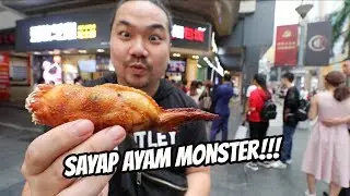 SAYAP AYAM MONSTER!!! UKURANNYA UDAH KAYAK PAHA!!!