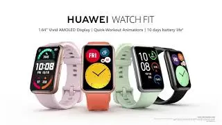 HUAWEI Watch FIT Smart Watch | Quick Workout | 2021