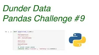 Dunder Data Pandas Challenge #9
