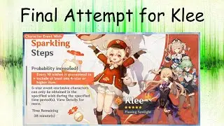 Genshin Impact Final Attempt for Klee