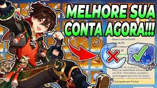 MELHOR FORMA DE FARMAR ARTEFATOS NO GENSHIN!!! OS MELHORES DOMÍNIOS DO JOGO!!!