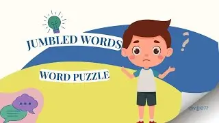 👉Unscramble Words❓ with Friends👦🏻👦🏻: The Ultimate Test of Vocabulary💡By vijji077