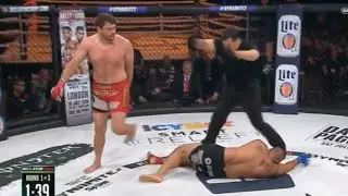 Matt Mitrione Walk-Away KO's Carl Seumanutafa (Bellator 157 Highlights)