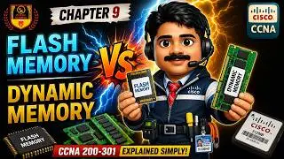 Cisco Device Memory  | Flash Vs Dynamic Memory | CCNA 200-301 | Cisco Certified Network Associate