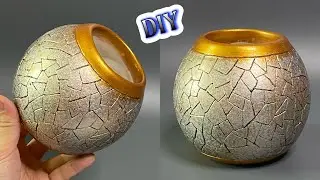🔊ШИКАРДОС НА МИЛЛИОН😍ВАЗА СВОИМИ РУКАМИ💥ВАЗА ИЗ ГИПСА И ВОЗДУШНОГО ШАРИКА.DIY Creative ideas