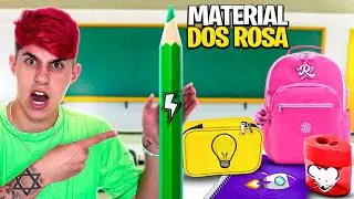 MATERIAL ESCOLAR DOS ROSA *novidade quentinha