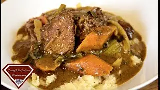 EASY POT ROAST RECIPE HE WON'T RESIST | Crock Pot Method | Cooking With Carolyn