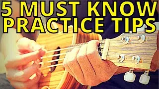 FIVE BEST PRACTICE TIPS FOR 2021! || Ukulele Lesson for beginners & ALL music makers