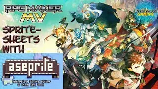 How to make RPGMaker MV Spritesheets with Asperite Guide - RPGMMV Tutorials RMMV Tutorial Tut