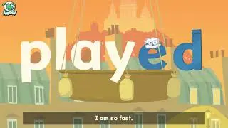 Nessy Reading Strategy | The -ed song  | Learn Past Tense | Educational Song | Learn to Read