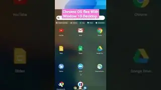 Chrome os flex parallel with window 11 Desktop