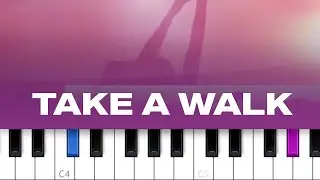 Passion Pit - Take A Walk (piano tutorial)