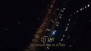 @officialdjjay  #opening intro for #sidsriram #officialdjjay