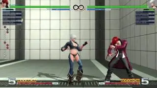 Angel 4 frame corner safe jump option select anti-roll