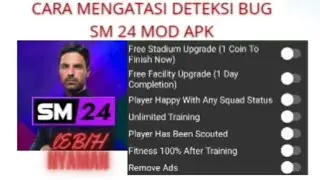 CARA MENGATASI DETEKSI BUG DI MOD APK SM24