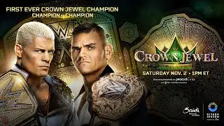 WWE 2K24 Cody Rhodes Vs. GUNTHER | Crown Jewel Championship | WWE Crown Jewel 2024