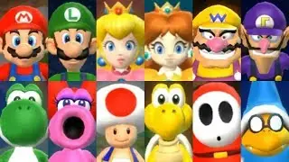 Mario Party 9 - All Characters