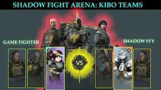 Shadow Fight Arena: KIBO Teams Battle with Shadow Ivy √