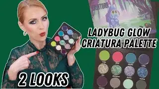 NEW Ladybug Glow CRIATURA Palette Review + 2 Looks Tutorial | Steff's Beauty Stash